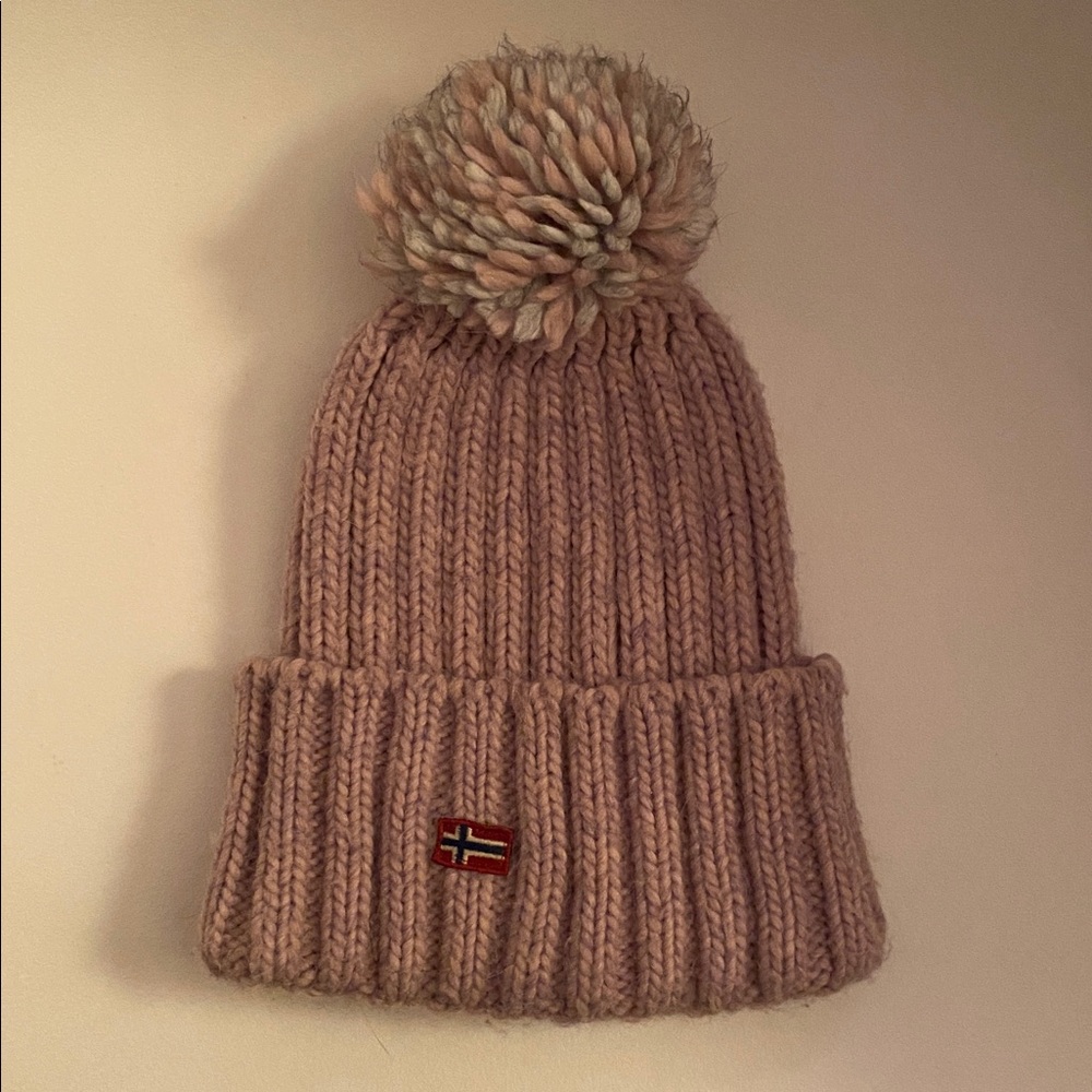 Napapijri Lavender Knit Beanie
